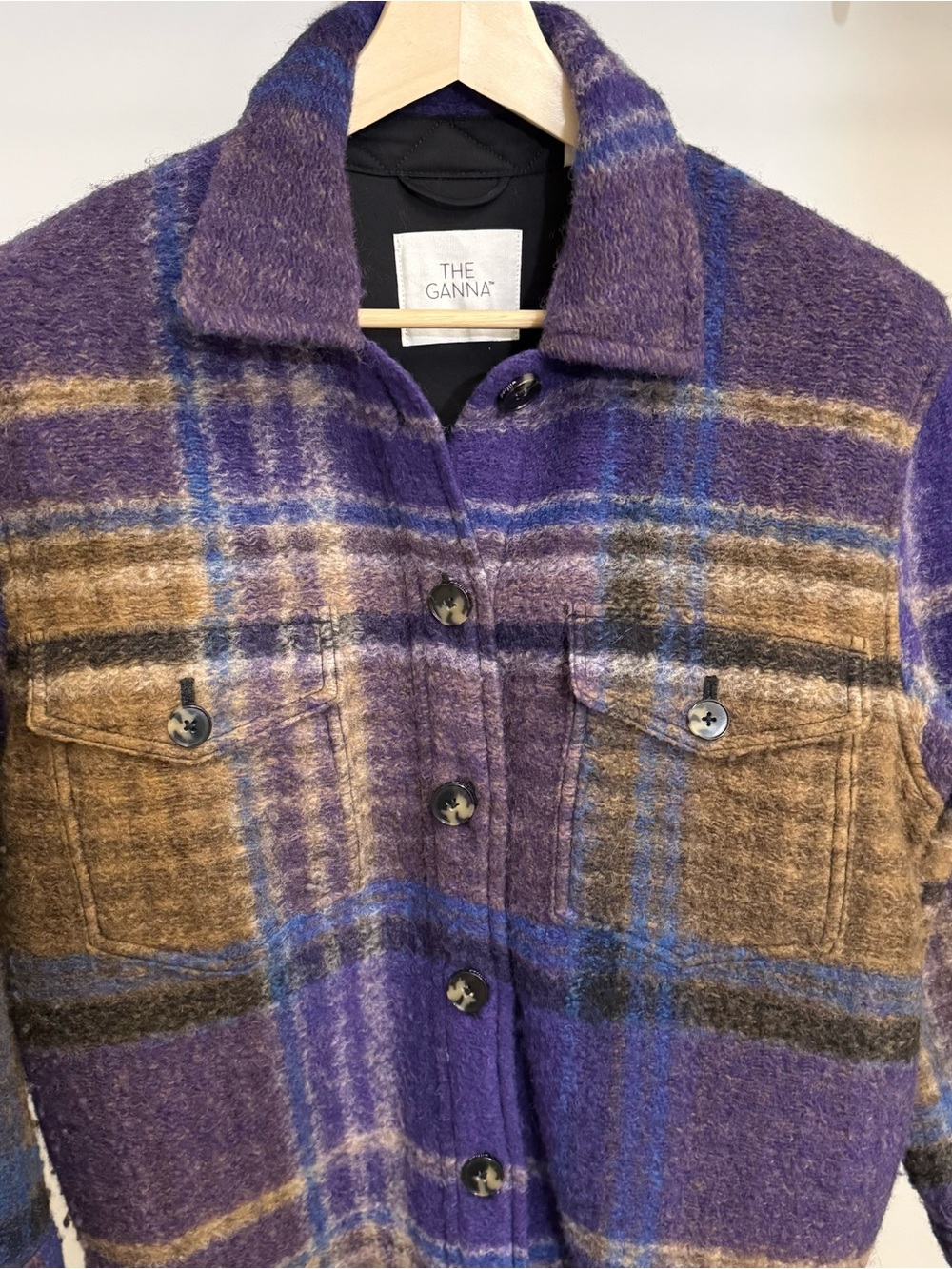 Aritzia Ganna Jacket in Plaid - Picture 3 of 9